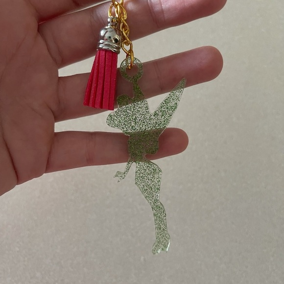 🎉🎉HP🎉🎉 Handmade Tinkerbell Keychain - Picture 2 of 6